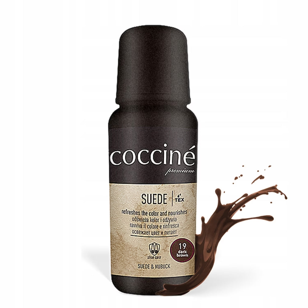 Solutie Recolorare Piele Intoarsa & Nubuck - Coccine Suede 75ML