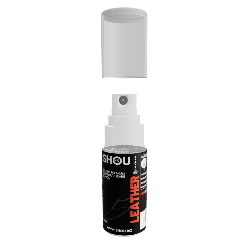 SHOU Leather - Solutie Premium Curatare Piele 50ml