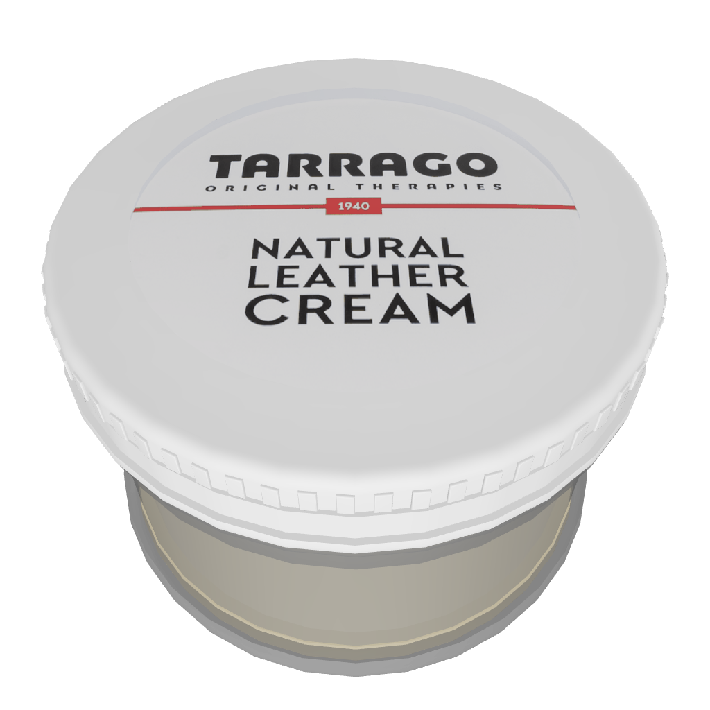 Crema pentru Piele Naturala - Tarrago Natural Leather Cream Jar - 3D