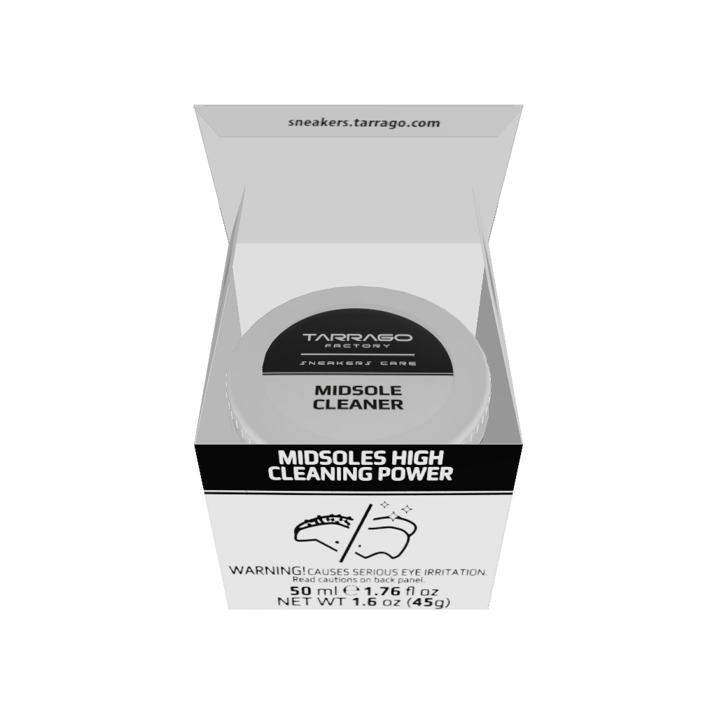 Crema Curatare Incaltaminte - Tarrago Sneakers Midsole Cleaner Jar - 3D