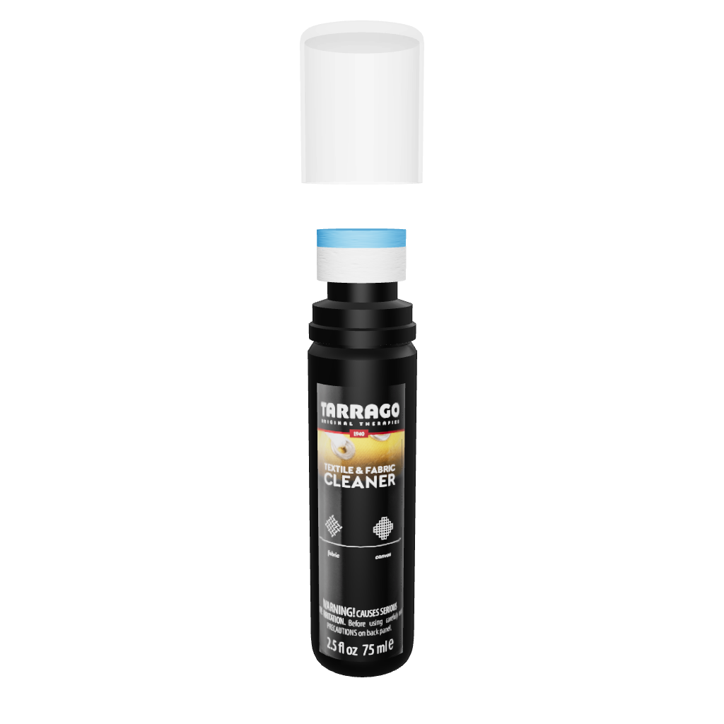 Solutie Premium Curatare Incaltaminte Textila - Tarrago Textile Fabric Cleaner 75ml - 3D