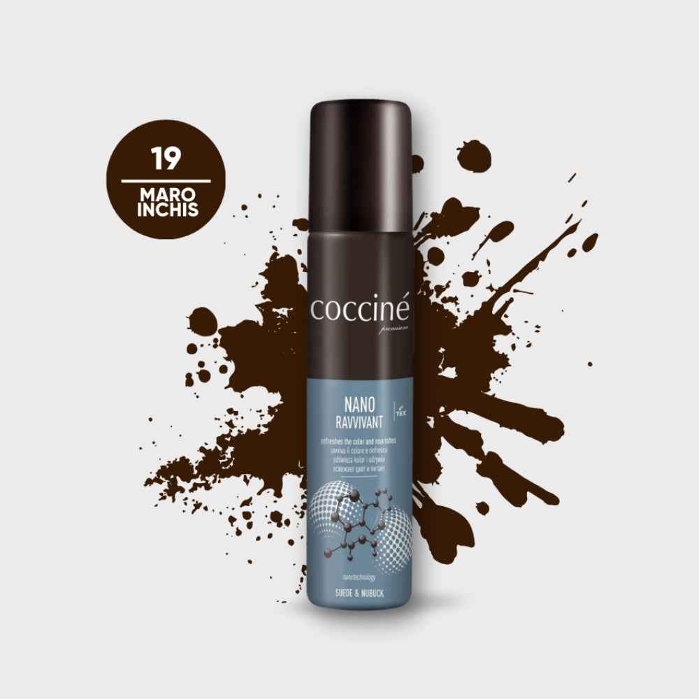 Renovator pentru piele intoarsa si nubuc - Coccine Nano Ravvivant 75ML