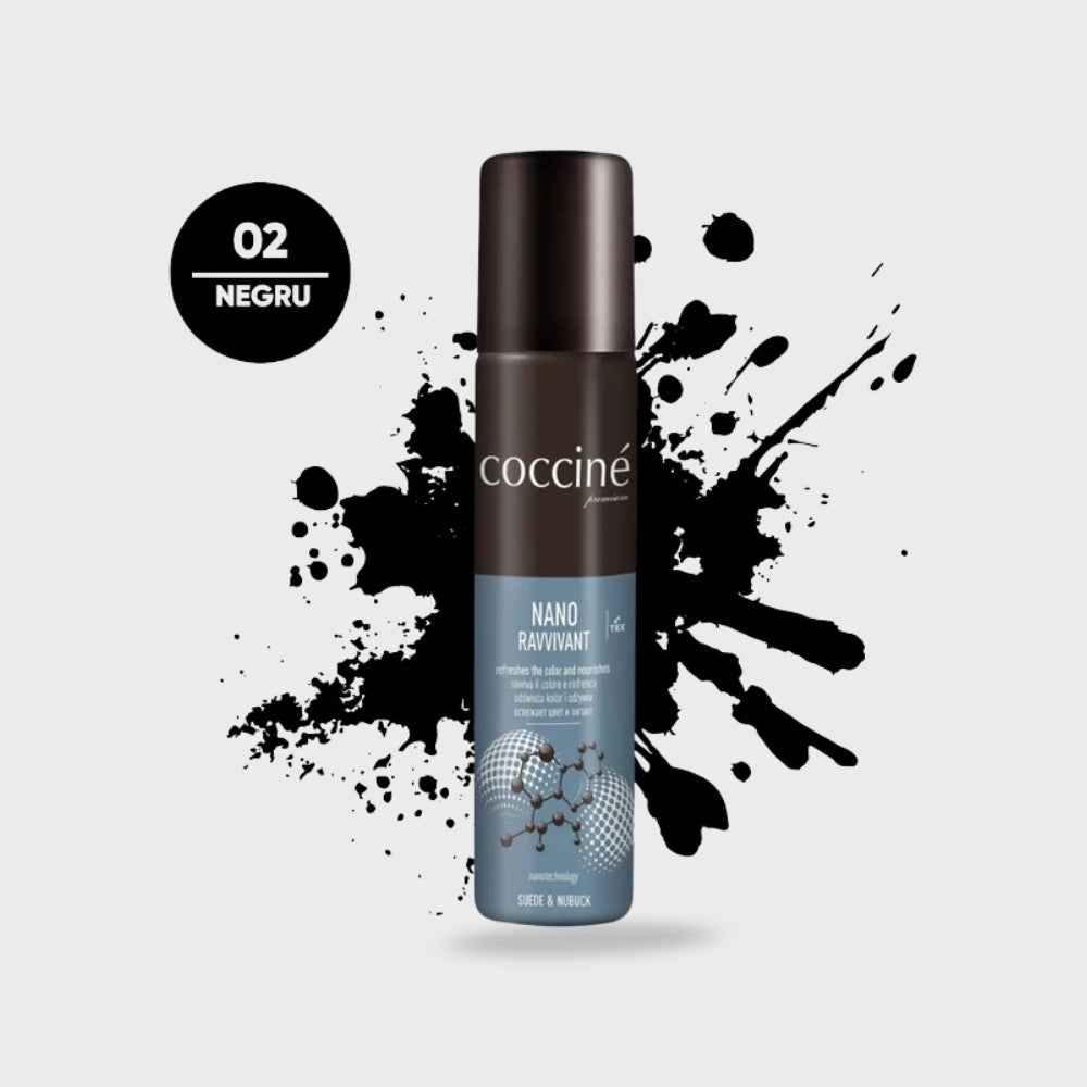 Renovator pentru piele intoarsa si nubuc - Coccine Nano Ravvivant 75ML