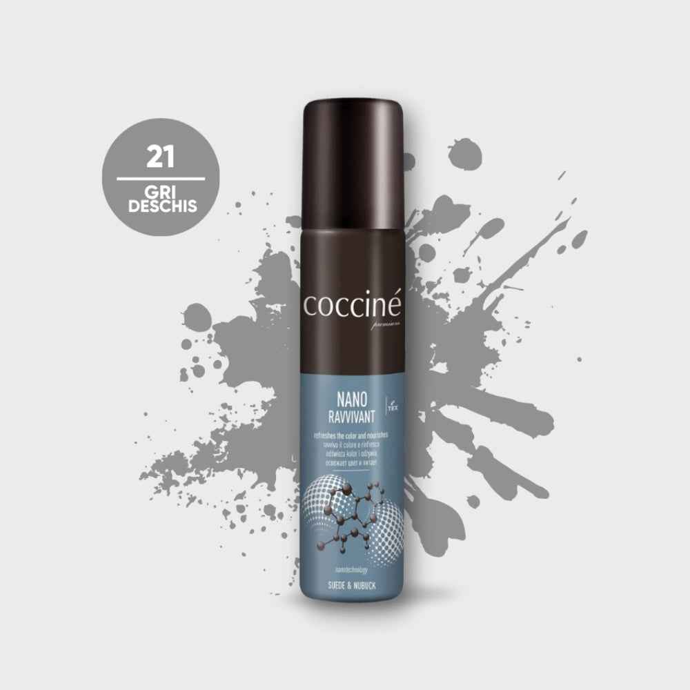 Renovator pentru piele intoarsa si nubuc - Coccine Nano Ravvivant 75ML