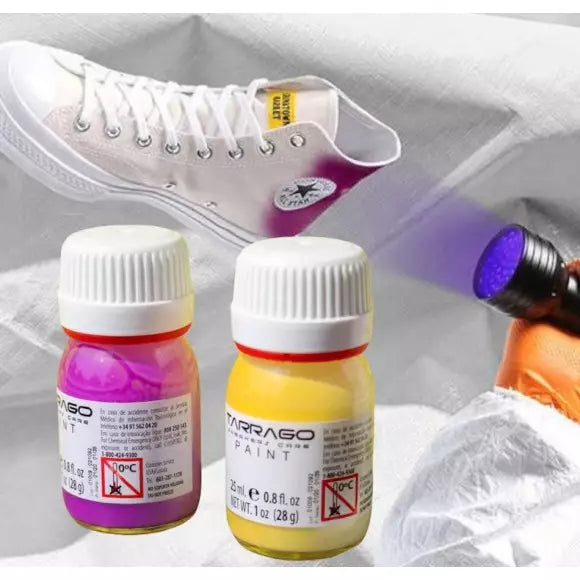 Vopsea Pentru Piele Efecte Speciale - Tarrago Sneakers Paint Photocromatic Colors 25 ml.