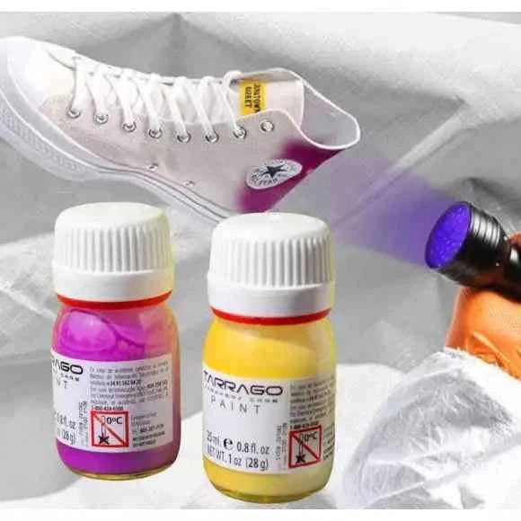 Vopsea Pentru Piele Efecte Speciale - Tarrago Sneakers Paint Photocromatic Colors 25 ml.
